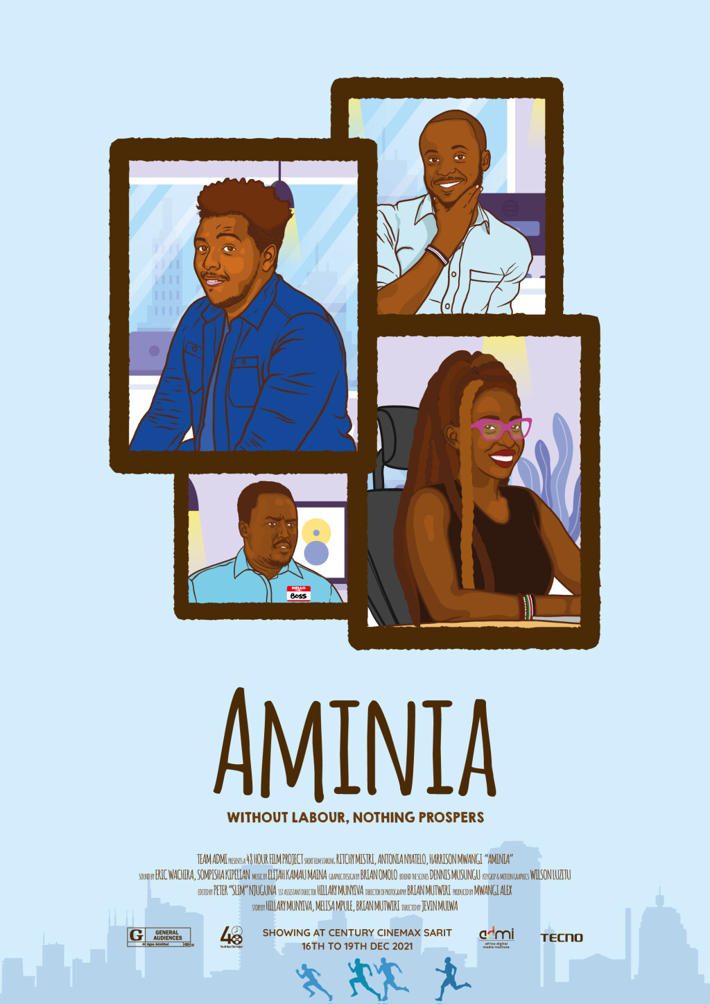 Filmposter for Aminia